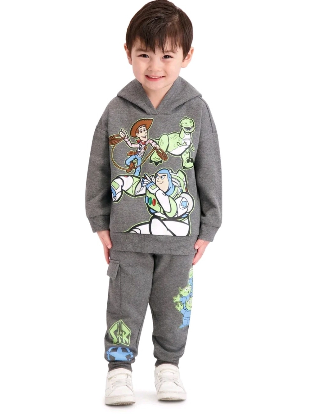 Disney Gray Toy Story Hoodie & Joggers Set